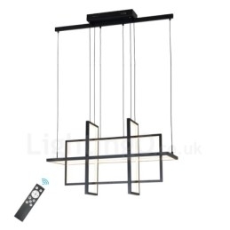 Dimmbar Pendellampe Moderne Design Fire Rektangler