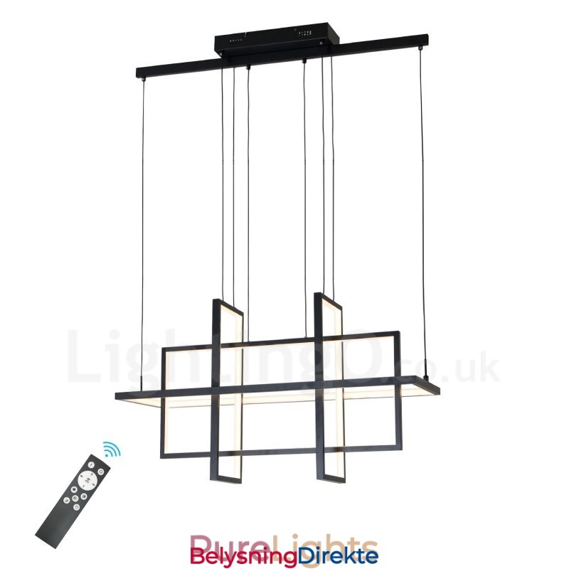 Dimmbar Pendellampe Moderne Design Fire Rektangler