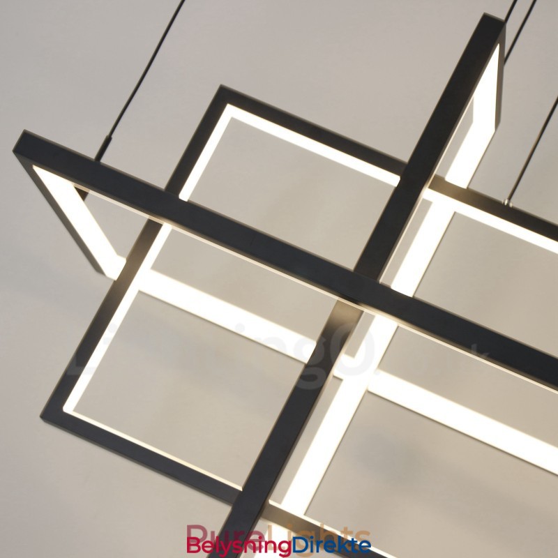 Dimmbar Pendellampe Moderne Design Fire Rektangler