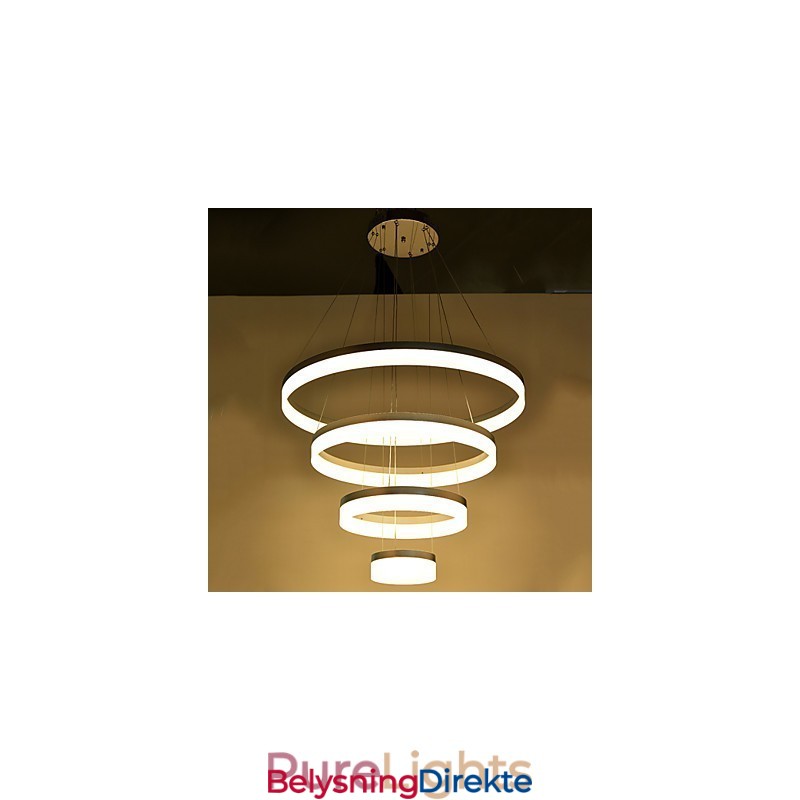 Akryl Lysekrone Ring Anheng Lysarmaturer Med
