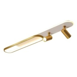 Nordisk Lang Stripe Taklys Med Lys