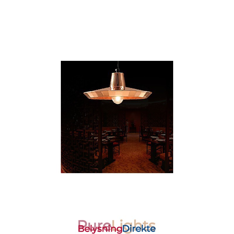 Lysekrone I Ministil, Tradisjonell Klassisk Rustikk Metallanhengslampe I Hyttestil