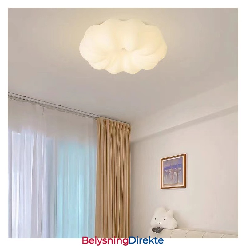 Nordisk Kreativ Gresskar Dimbar Taklampe For Veranda