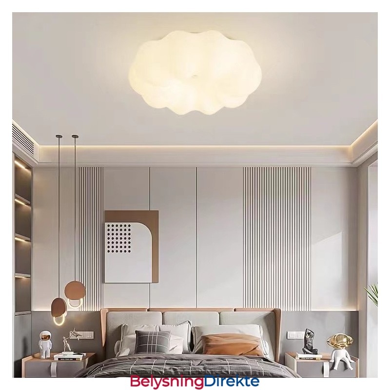 Nordisk Kreativ Gresskar Dimbar Taklampe For Veranda