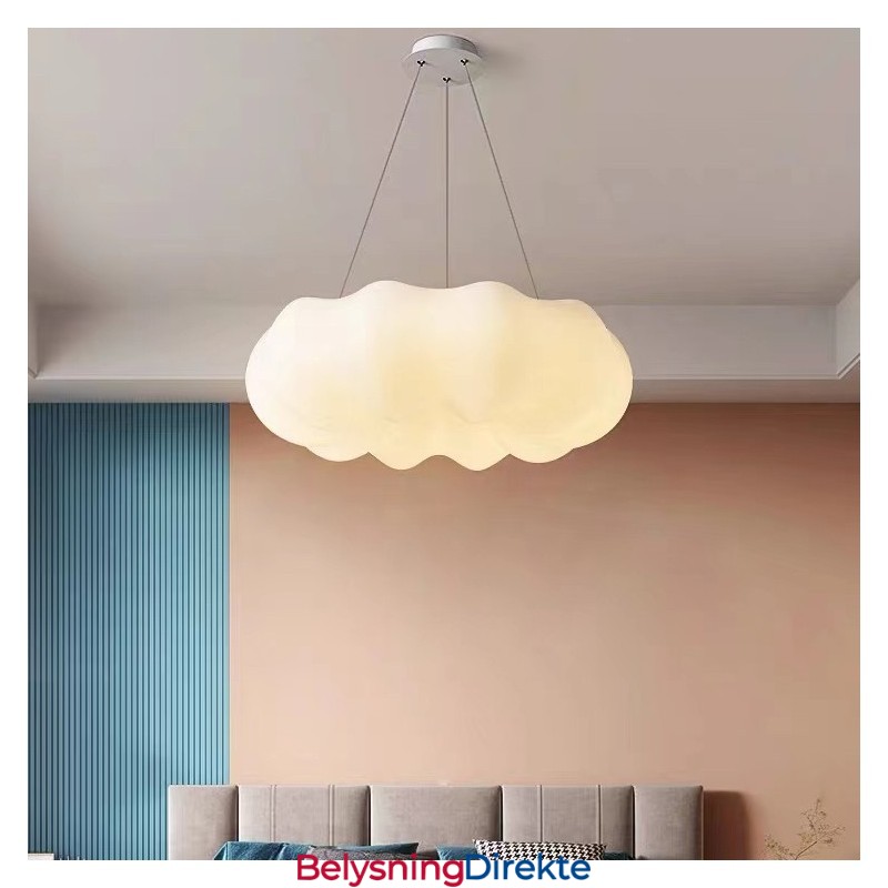 Nordisk Moderne Kreativ Gresskar Dimmbar Pendellampe Pendellampe Veranda