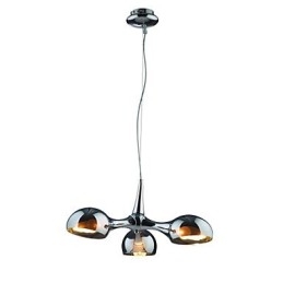 3W Plating Glass Lampeskjerm Enkel Kreativ Lysekrone