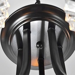 Europeisk Stil Vintage Lysekrone Med 5 Lys Og Hornarm