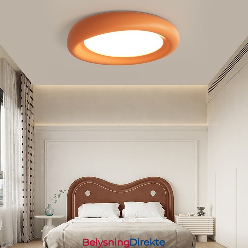 Dimbar Rund Fullspektret Øyebeskyttelse Flerfarget Moderne Innfelt Taklampe Innendørs Belysningsarmaturer