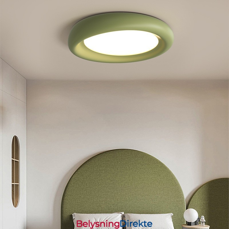 Dimbar Rund Fullspektret Øyebeskyttelse Flerfarget Moderne Innfelt Taklampe Innendørs Belysningsarmaturer