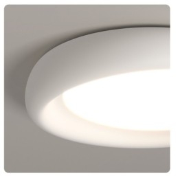 Dimbar Rund Fullspektret Øyebeskyttelse Flerfarget Moderne Innfelt Taklampe Innendørs Belysningsarmaturer