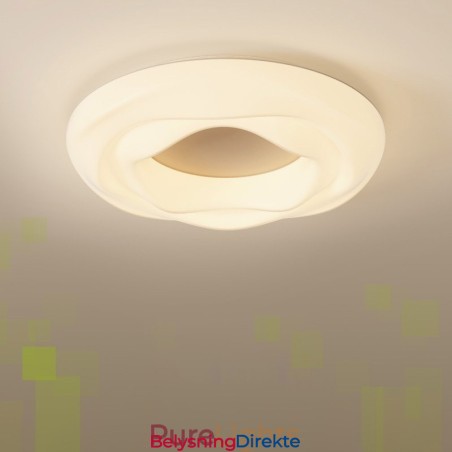 Dimmbar Rund Moderne Innfelt Taklampe Innendørs Belysningsarmatur