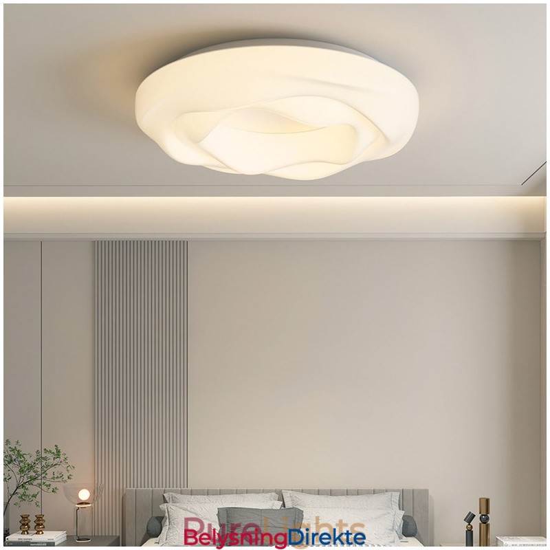 Dimmbar Rund Moderne Innfelt Taklampe Innendørs Belysningsarmatur