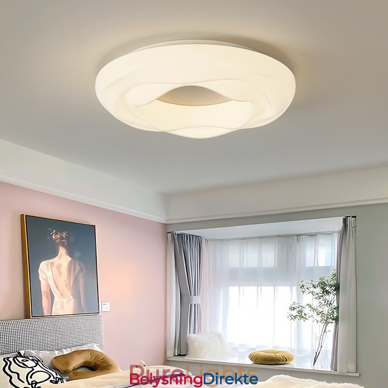 Dimmbar Rund Moderne Innfelt Taklampe Innendørs Belysningsarmatur