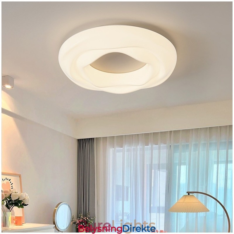 Dimmbar Rund Moderne Innfelt Taklampe Innendørs Belysningsarmatur