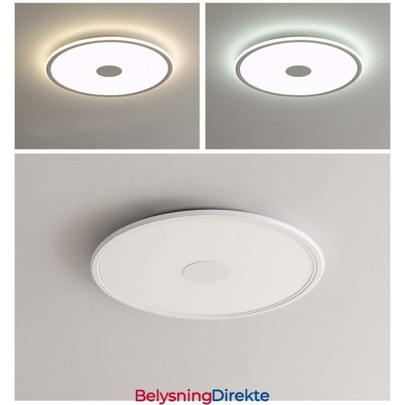 Nordisk 3,5 Cm Tykk Rund Fullspektret Øyebeskyttelse Innendørs Dimbar Taklampe