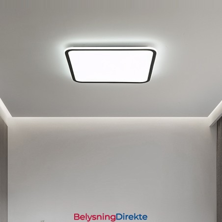 Moderne Dimbar Firkantet Innfelt Taklampe Innendørs Belysningsarmatur