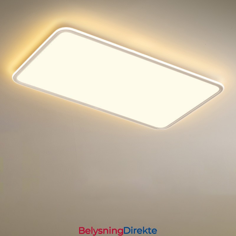 Moderne Stor Dimbar Rektangulær Innfelt Taklampe Innendørs Belysningsarmatur