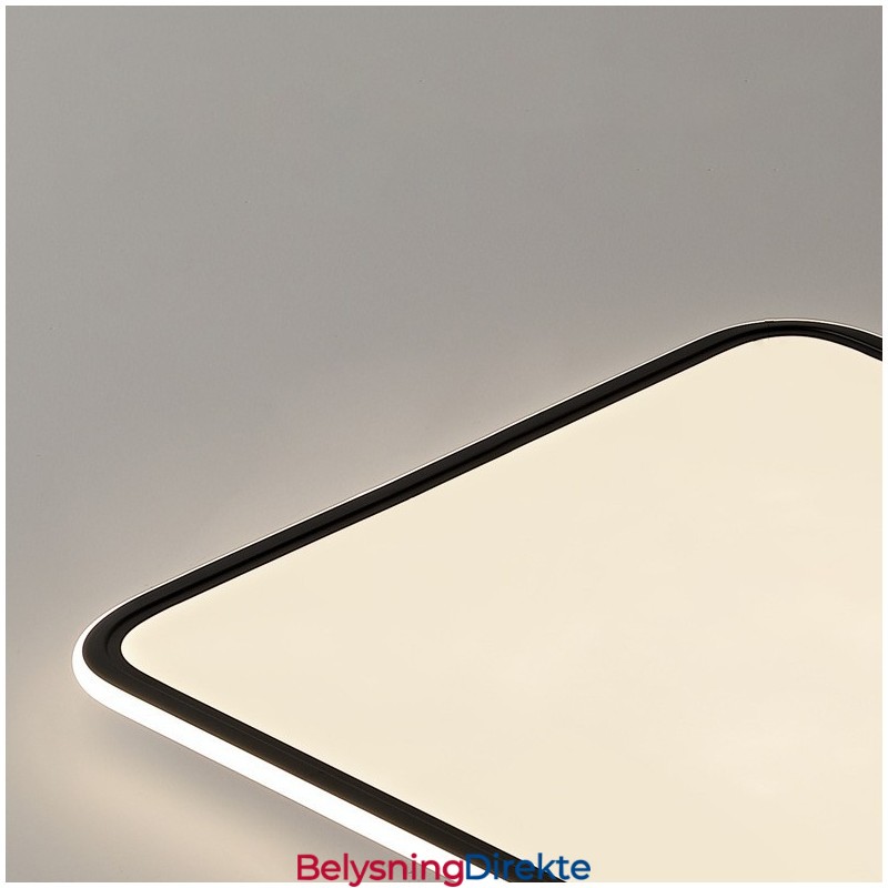 Moderne Stor Dimbar Rektangulær Innfelt Taklampe Innendørs Belysningsarmatur