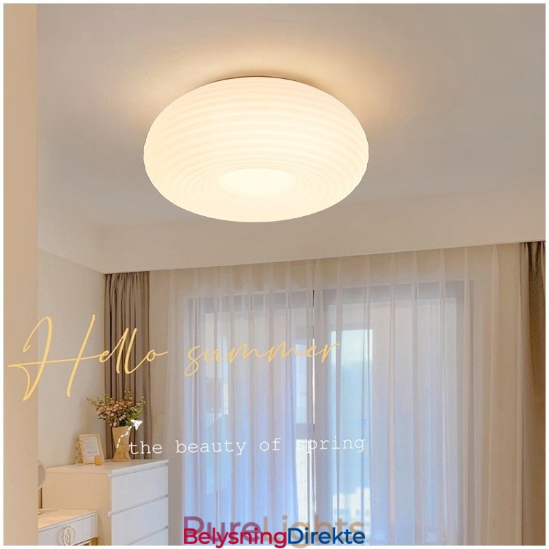 Dimmbar Fullspektret Øyebeskyttelse Rund Moderne Innfelt Taklampe