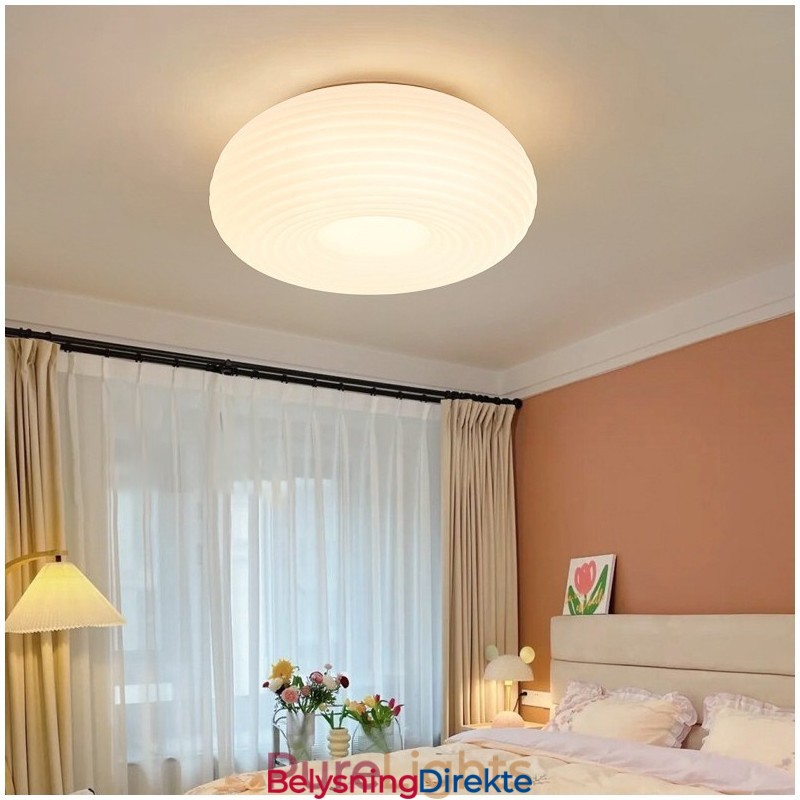 Dimmbar Fullspektret Øyebeskyttelse Rund Moderne Innfelt Taklampe