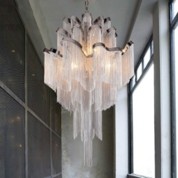 Tassels Ekstra Stor Lysekrone Designer Taklampe