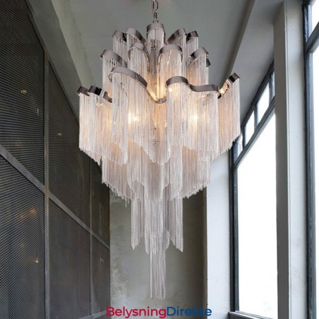 Tassels Ekstra Stor Lysekrone Designer Taklampe