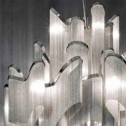 Tassels Ekstra Stor Lysekrone Designer Taklampe