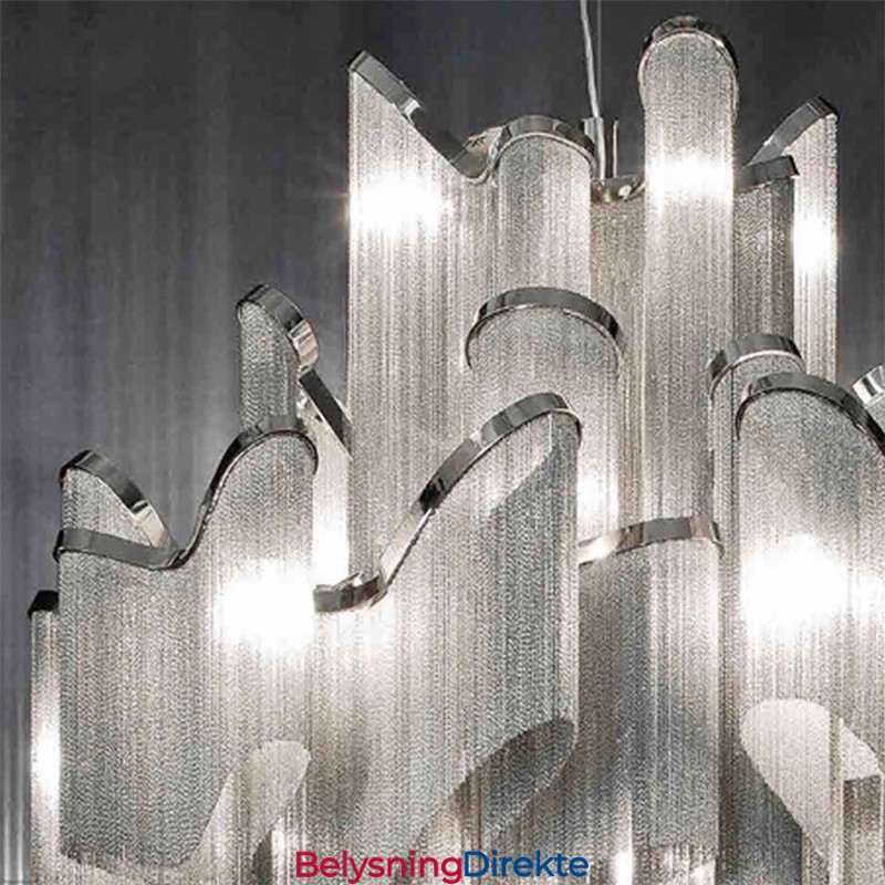 Tassels Ekstra Stor Lysekrone Designer Taklampe
