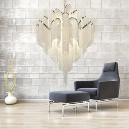 Tassels Ekstra Stor Lysekrone Designer Taklampe