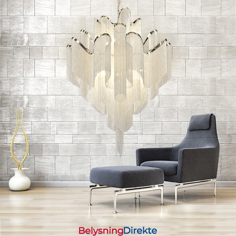 Tassels Ekstra Stor Lysekrone Designer Taklampe