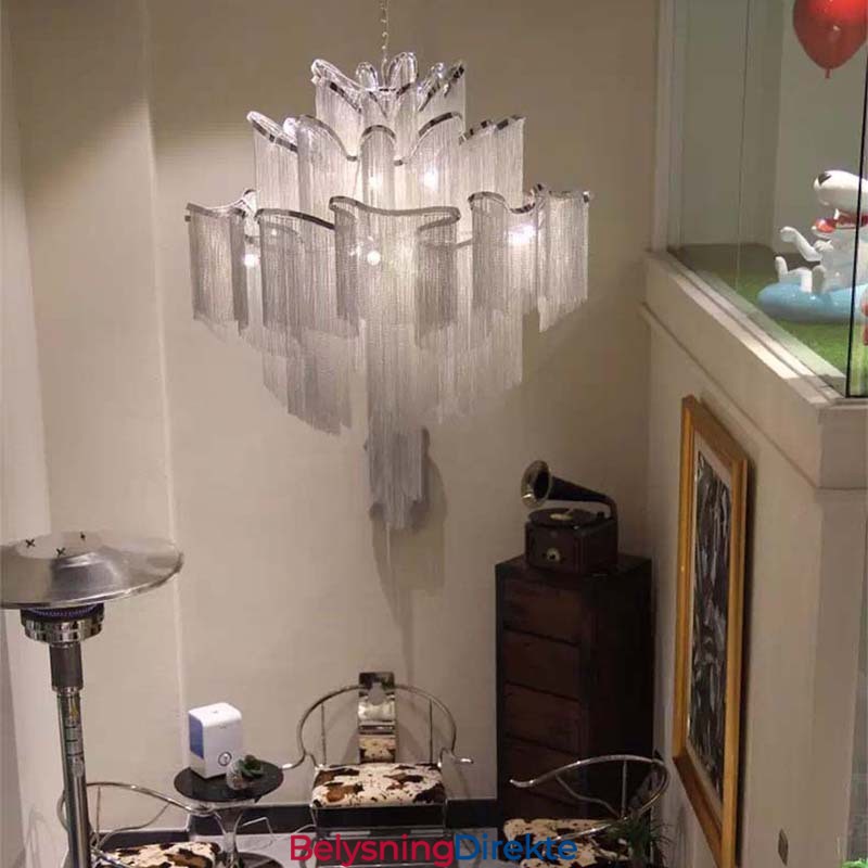 Tassels Ekstra Stor Lysekrone Designer Taklampe