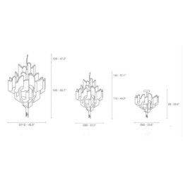 Tassels Ekstra Stor Lysekrone Designer Taklampe