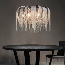 Tassels Ekstra Stor Lysekrone Designer Taklampe