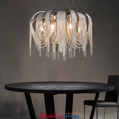 Tassels Ekstra Stor Lysekrone Designer Taklampe