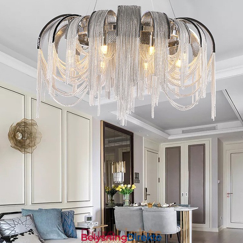 Tassels Ekstra Stor Lysekrone Designer Taklampe