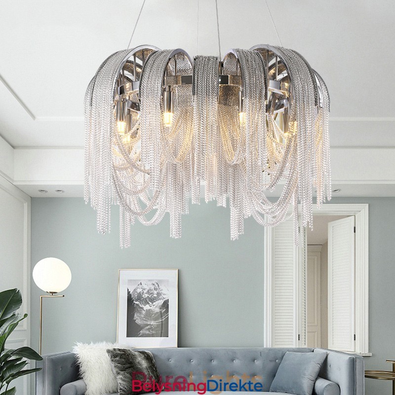 Tassels Ekstra Stor Lysekrone Designer Taklampe