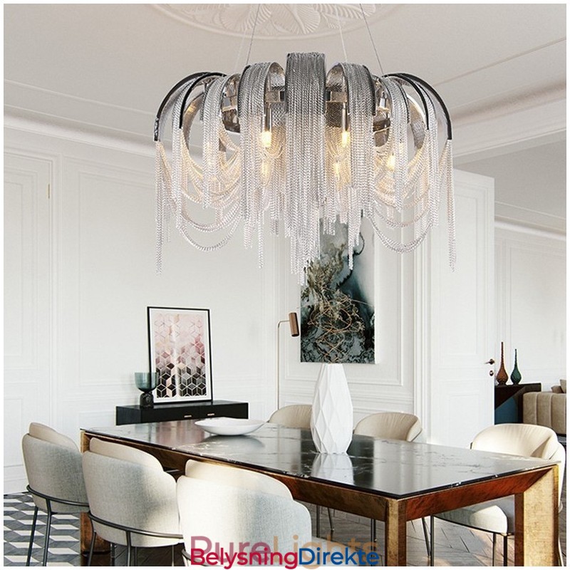 Tassels Ekstra Stor Lysekrone Designer Taklampe