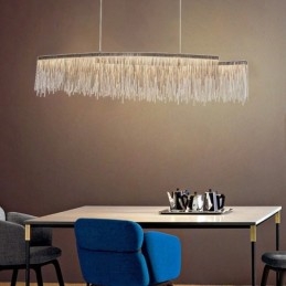 Tassels Ekstra Stor Designer Taklampeøy