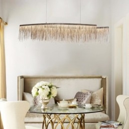 Tassels Ekstra Stor Designer Taklampeøy