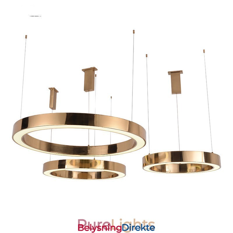 Moderne Og Samtidsstil Pendellampe I Stål Med 1 Lys Og Akrylskjerm