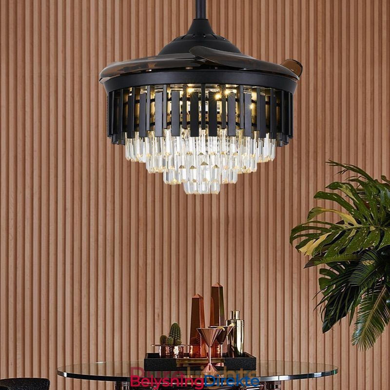 Uttrekkbar Takvifte Lys Krystall Takvifte