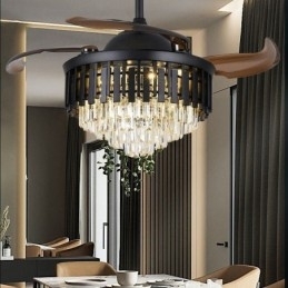 Uttrekkbar Takvifte Lys Krystall Takvifte