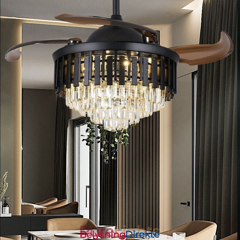 Uttrekkbar Takvifte Lys Krystall Takvifte