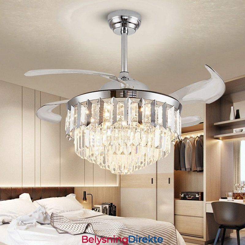 Uttrekkbar Takvifte Lys Krystall Takvifte