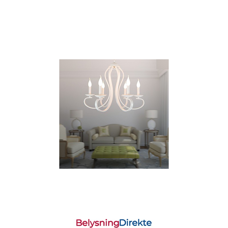 Lysekrone Moderne Tradisjonell Retro Landlig Metall