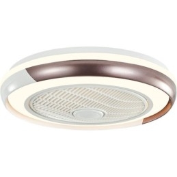 Moderne Takviftelys Akryl Rund Taklampe Med Fjernkontroll