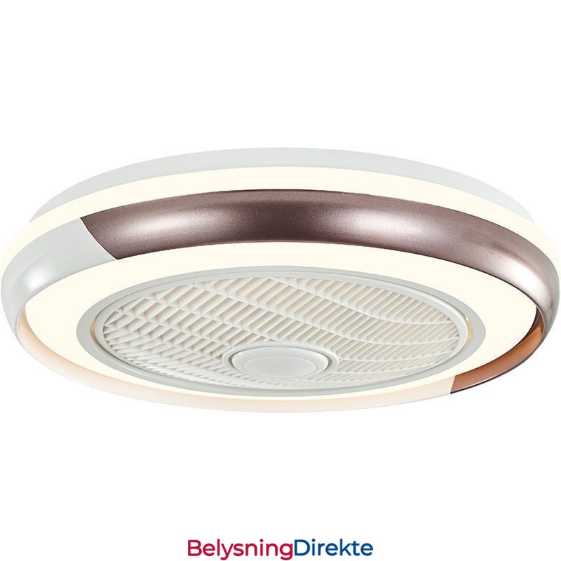 Moderne Takviftelys Akryl Rund Taklampe Med Fjernkontroll