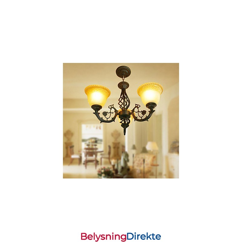 Vintage Smijernslysekrone