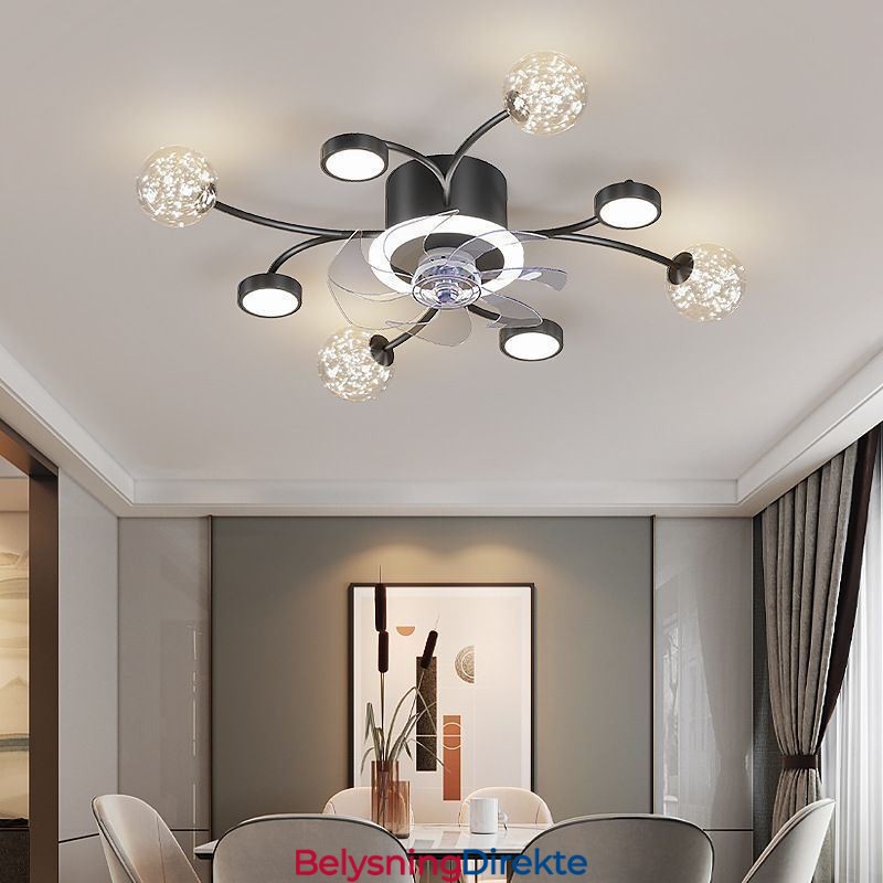 Kreativ Vifte Taklampe Taklysekrone