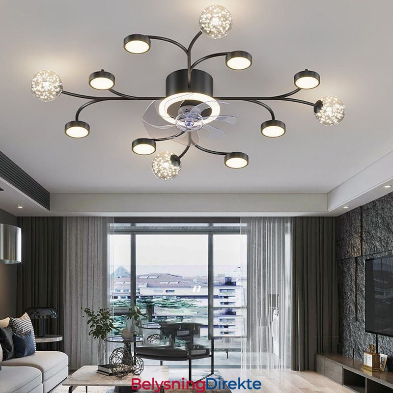 Kreativ Vifte Taklampe Taklysekrone